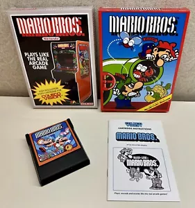 ***Mario Bros*** ColecoVision-No SGM ULTRA RARE Homebrew New CIB w/protect Cover - Picture 1 of 4