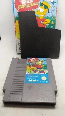 The Simpsons: Bart vs. the Space Mutants (Nintendo NES, 1991)PAL-TESTED - Image 1 of 4