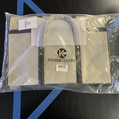 Bolsa de lona gris polvoriento Kendall Country Garment Foto 1 de 3