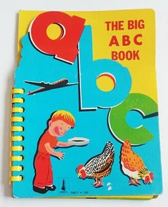 Kathie Smart, Jack Eisner, BIG ABC BOOK, 1961, die-cut cover, 2nd printing - Picture 1 of 4