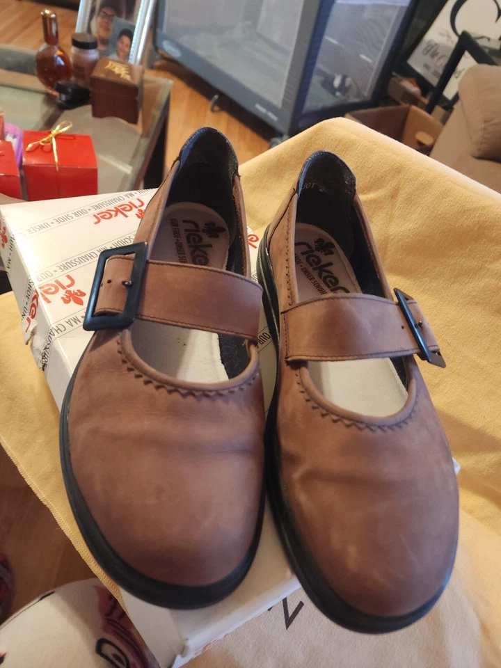 💥Rieker Mary Jane💥Antistress💥Novo na caixa💥 Tamanho 38 - Imagem 1 de 3