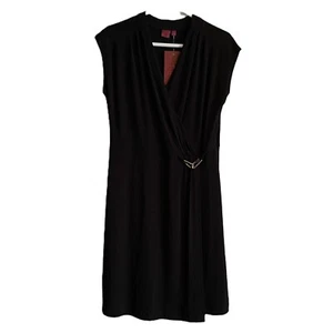 212 COLLECTION WOMENS DRESS Large BLACK Classic Basic SLEEVELESS - Picture 1 of 11