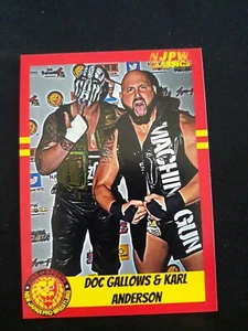 CUSTOM NJPW New Japan Pro Wrestling Trading Card 2021 Doc Gallows/Karl Anderson - Picture 1 of 2