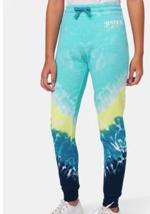 NWt 5 6 Justice tie dye blue sweat pants birthday workout school gym joggers - Picture 1 of 5