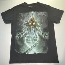 Disturbed Men's 2019 Tour T-Shirt Sz M 38 Chest, 2 Sided Graphic FREE SHIPPING