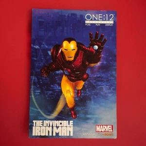 Mezco Toyz Marvel INVINCIBLE IRON MAN ONE:12 Figure 9x6 Artwork Print - Picture 1 of 2
