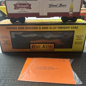 MTH Rail King 30-7883 Rheingold Modern Beer Reefer - 2005 - O Gauge - Picture 1 of 11