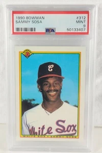 1990 Bowman Sammy Sosa RC PSA 9 MINT  - Picture 1 of 12