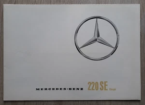 Mercedes-Benz 220 SE Coupe Brochure 1961 - Picture 1 of 5