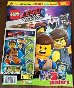 The Lego Movie 2 Emmet Minifigure 471905 Magazine Posters Foil Pack New E3 - Picture 1 of 2