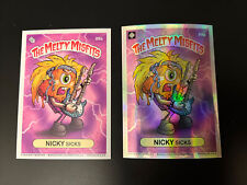 Buff Monster Melty Misfits Series 3 89a Base & Foil Card Set Nicky Sicks