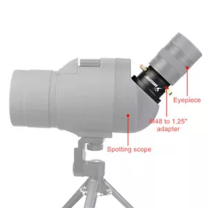 M42/M48 Buchse auf M42 Stecker Adapter für Teleskop Spektiv Fotografie - Bild 1 von 12