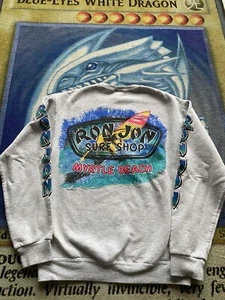 Ron Jon Surf Shop Sweatshirt Herren Small Myrtle Beach Surfen Rundhalsausschnitt grau - Bild 1 von 6