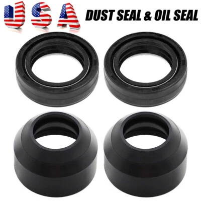 For Honda Fork Boot Dust Oil Seal Cover SL70 ST90 XR75 XR80 XL70 XL75 XL80 CB125 - Image 1 of 4