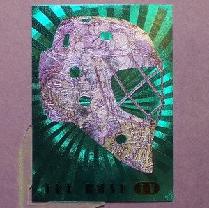 ANDREW RAYCROFT 2006-07 Between The Pipes The Mask Emerald #M06 Toronto Maple Le