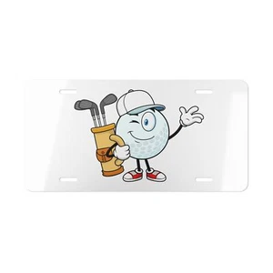 Kopie Golf Thema Kosmetikschild personalisiert Auto Dekor einzigartig Spaß Nummernschild - Bild 1 von 5
