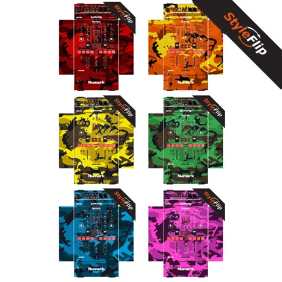 STYLEFLIPSKINS Numark Scratch Skin | 6 Camo Designs | Protective Decal | StyleFlip