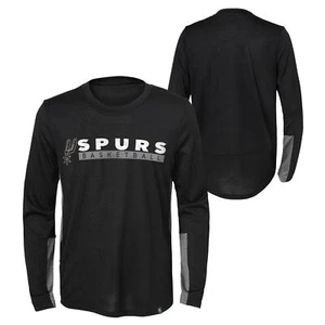 Outerstuff NBA Youth San Antonio Spurs Covert Performance T-Shirt - Picture 1 of 7