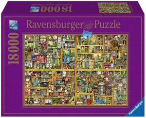 Ravensburger 17825 Jigsaw Puzzle MAGICAL BOOKCASE 18000 pcs. 276 x 192 cm. NEW - Picture 1 of 5