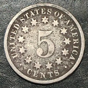 1873 Shield Nickel - High Quality Scans #i310 - Picture 1 of 2
