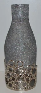 BATH & BODY WORKS SPARKLY WINE BOTTLE BUBBLES SOAP SMALL CANDLE HOLDER SLEEVE - Picture 1 of 5