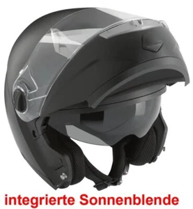 ROCC by BÜSE 630 Klapphelm mit Sonnenblende, Schwarz Matt, S - Bild 1 von 2