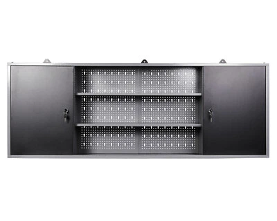 Werkzeugschrank aus Metall Werkstattschrank abschließbar Hängeschrank Werkstatt - Bild 1 von 4