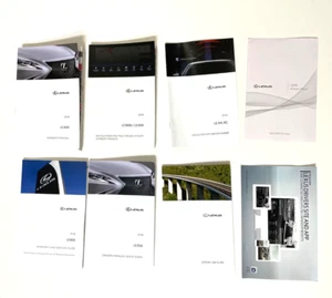 2018 LEXUS LS 500 SEDAN OWNERS MANUAL SET OEM CASE - Bild 1 von 2