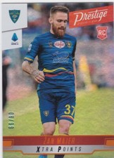 2019/20 Chronicles Prestige Xtra Points Orange #255 Zan Majer RC Lecce 08/99
