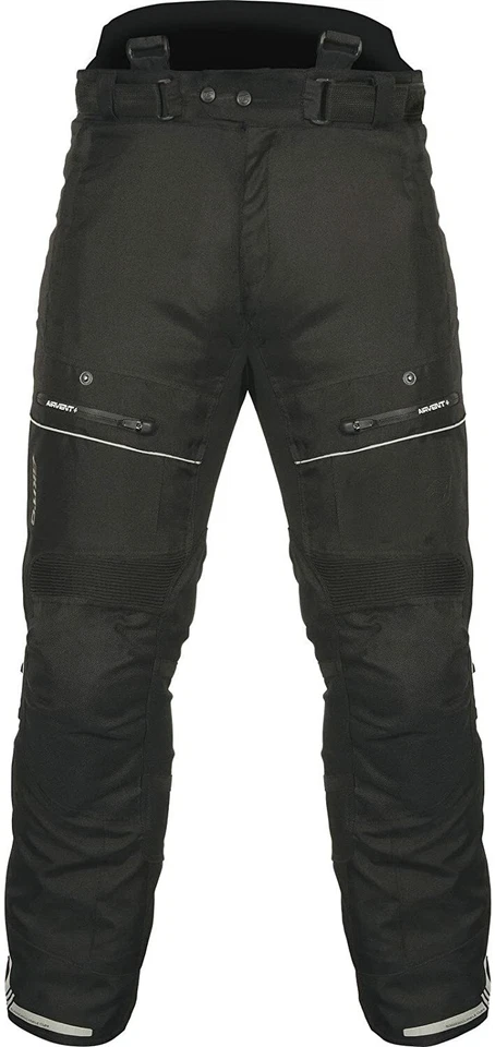 Akito Latitude Mens Textile Motorcycle Trousers 4XL - Black - Image 1 of 4
