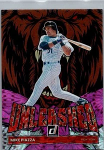 2022 Donruss #UL-16 Mike Piazza Unleashed Pink Fireworks - Bild 1 von 2