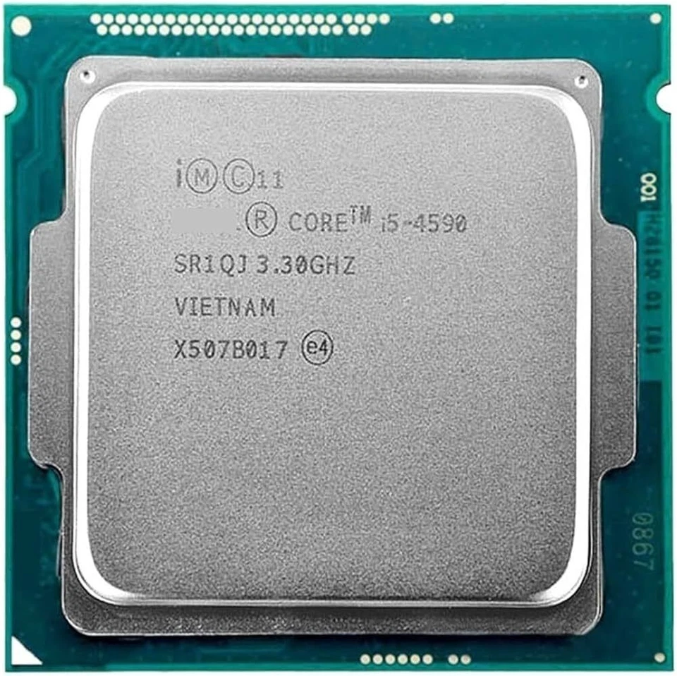 Intel i5 4590 4670 4th Gen Quad Core CPU Processor - SR1QJ SR14D - Image 1 of 3