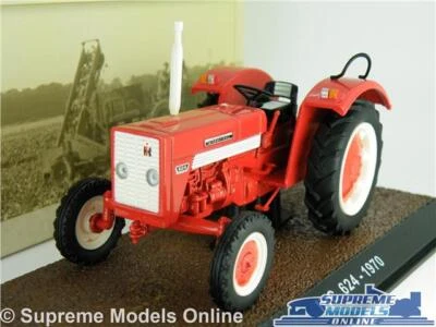 IHC 624 TRACTOR MODEL VEHICLE 1:32 SCALE 1970 IXO 7517028 RED FARMING K8 - Image 1 of 4