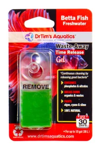 Dr. Tim's Aquatics Waste Away Time Release Gel For Betta 10 gallon Single - Picture 1 of 1