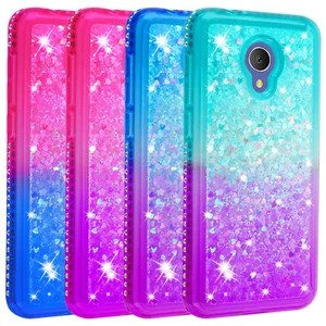 Für Alcatel 1X Evolve Hülle Luxus Glitzer Funkelnder Diamant Süß Glitzer Mädchen/Damen - Bild 1 von 26
