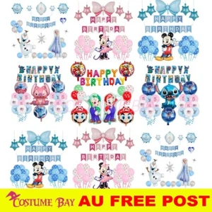 Frozen Princess Elsa Foil Birthday Party Balloons Set Helium Quality Decoration - Picture 1 of 26