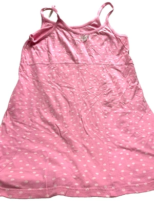 Lot 4623- Women's Pink Polka Dot Tank-  Size L - Image 1 of 2