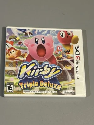 Kirby Triple Deluxe Nintendo 3DS Juego CIB Completo Foto 1 de 4