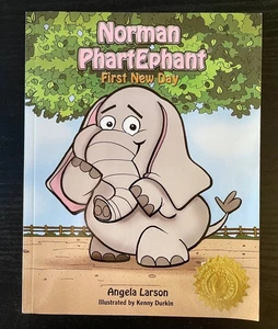 SIGNED Norman PhartEphant Angela Larson 2010 First Edition Collectible RARE - Bild 1 von 6