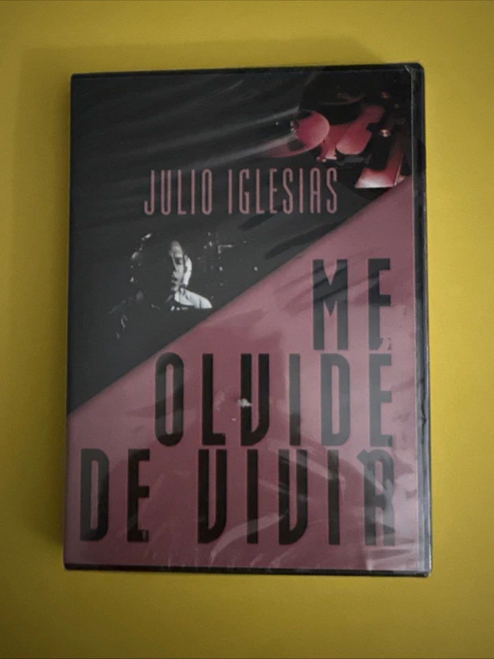 JULIO IGLESIAS ME OLVIDE DE VIVIR (DVD 2006) RARE BRAND NEW SEALED FREE SHIPPING - Image 1 of 3