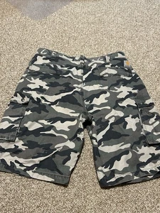 Carhartt Herren Relaxed Fit Canvas Cargo Shorts, Gr. 38-40, Camouflage - Bild 1 von 7