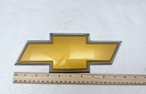 Chevrolet Chevy Silverado 2500 2014 Tailgate Bowtie Emblem Logo OEM 10" - Picture 1 of 4