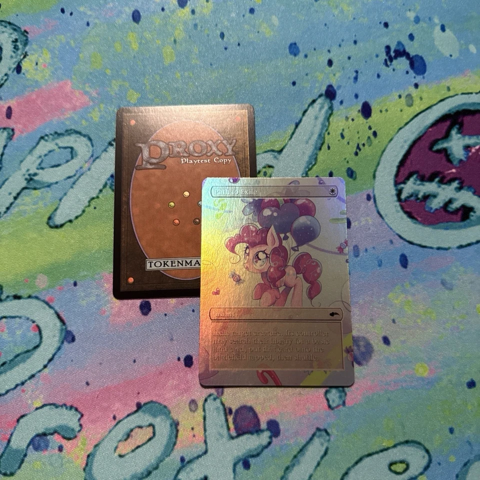 Path To Exile Full Art Foil Mtg Play Test Card My Little Pony - Image 1 of 1
