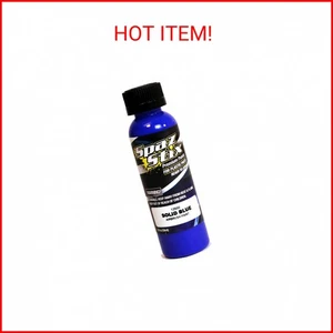 Spaz Stix Solid Airbrush Paint, Blue, 2-Ounce - Picture 1 of 2