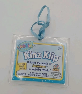 Webkinz Cow Kinz Klip Physical Code Only  - Image 1 of 2