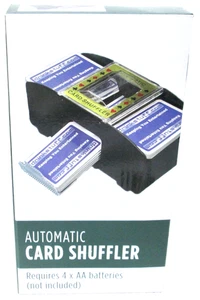 New Automatic 1 -2 Deck Card Shuffler W/Batteries - Picture 1 of 2