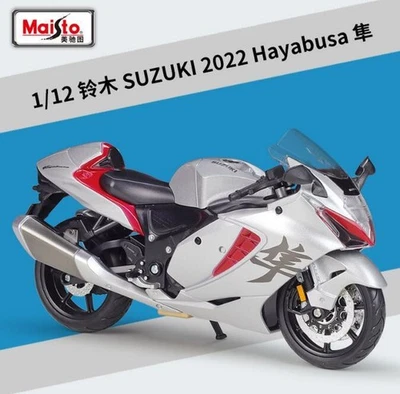 Maisto 1:12 2022 Suzuki Hayabusa Motorcycle Model Bike New in Box - Image 1 of 4