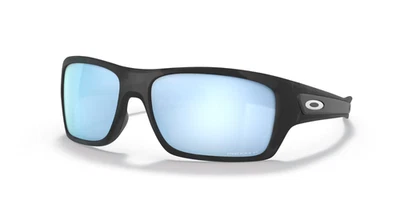 Gafas de sol Oakley TURBINE negro mate camuflaje PRIZM POLARIZADAS azul aguas profundas 9263-64 Foto 1 de 4