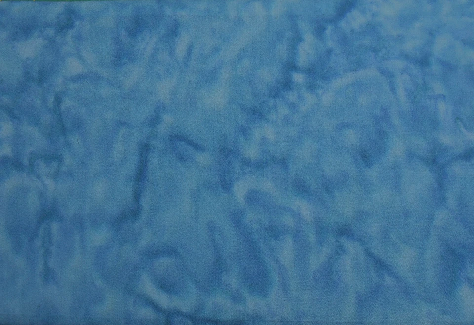 Moda   BATIKS#0006 "WASHED TURQUOISE  MARBLE" BTY - Image 1 of 1