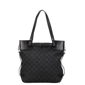 GUCCI GG canvas Handbag Tote Bag Women 【Used】 - Picture 1 of 12